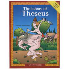 Theseus Labor's I Love Mythology : The Labours of Theseus – Greek Bookshop